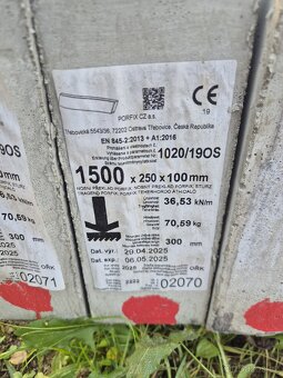 Nosné překlady Porfix - 2