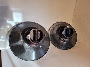 industriální bakelitová lampa, smalt širm, až 5 ks - 2