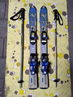 Set dětské lyže Techno 80 cm s vázáním Techno - 2