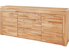 Komoda Highboard Lyon - Jádrový buk masiv Germany - 2