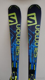 LYŽE SALOMON XRACE PRO KART 154CM/VÁZÁNÍ Z10 - 2