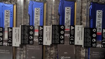 4x4GB 16GB DDR3 1866 Fury Beast nové nerozbalené - 2