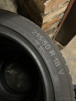 Semperit 215/50 r18 zimní pneu - 2