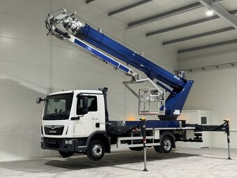 Autožeriav a plošina 37m/4000kg - 2