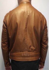 Kožená panská bunda vel.56 - 2