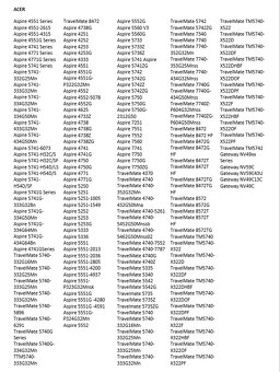 baterie AS10D31/D41/D61 pro notebooky Acer (2hod) - 2