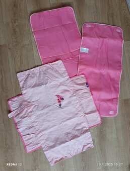 Taška,zavinovačky,spací pytle,povlečení,mantinel - 2