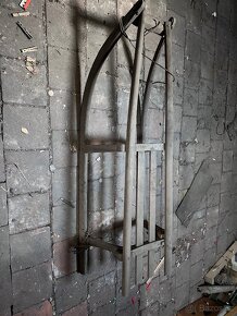 Retro sáňky, nálezový stav - 2