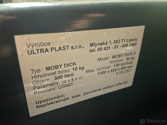 Střešní box 300 l - 2