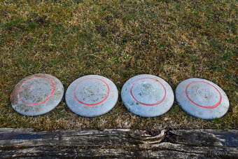 Plechové puklice Škoda nálezový stav - 2