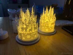 Vanocni dekorace na svicku - 2