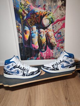 Air Jordan 1 mid Custom - 2