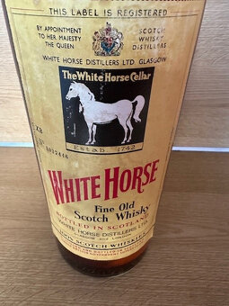 Raritní sběratelská whisky White Horse 4,5 l - 2