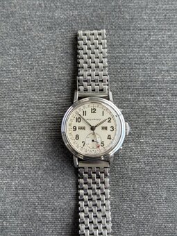 vintage hodinky Movado Triple Calender - 2