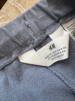 Legíny H&M vel. 110 s regulací v pase - 2