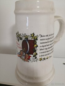 Keramické pivní korbele - 2