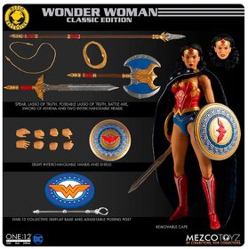 Figurka Wonder Woman classic od Mezco 1:12 - 2