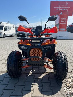 Dětská čtyřkolka Piranha Transformer 125cc 3G8 - oranžová - 2