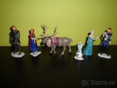 6 figurek Frozen Ledové království - zn. Disney - 2