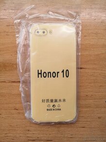 Honor 10 (COL-L29) nový transparentní obal/kryt silikonový - 2