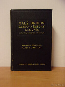 Malý německo-český a česko-německý slovník Unikum - 2