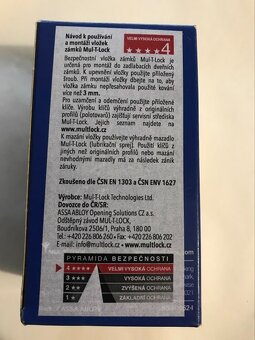cylindrická vložka mul-t-lock MTL™400 - 2