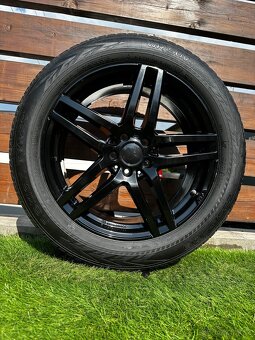 Alu kola 5x112 r19 s pneu (bor) - 2