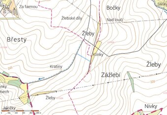 Ořechov okres UH na prodej orná půda 1731 m2 - 2