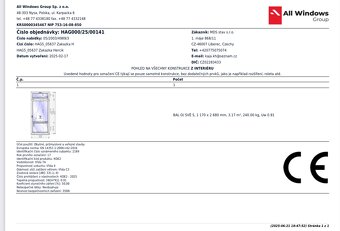 Balkonové dveře s nadsvětlíkem - 2