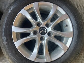 Alu kola MAZADA 3 16" 5x114,3 letní GOODYEAR 205/60R16 - 2