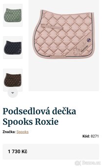 Spooks Roxie zelená podsedlová dečka - 2