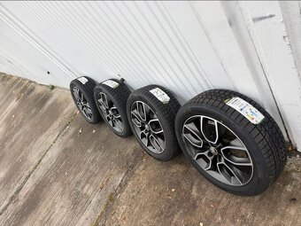Originální alu kola Škoda Crater 19" s novými zimními pneu - 2