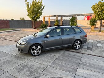 Vw Golf 6 combi - 2009 - 1.6tdi 77kW - tažné - alu kola 18" - 2