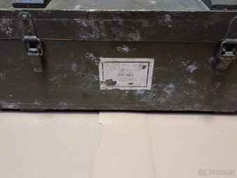 Staré vojenské bedny od nábojů - 2