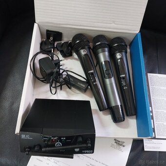 Stacionární přijímač,mikrofon 3x,DOKLAD,ZÁRUKA,ZÁNOVNÍ - 2