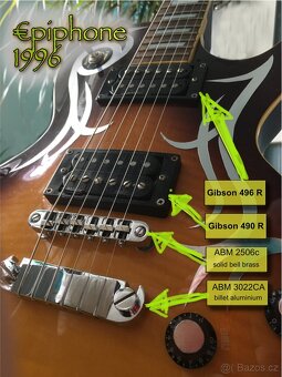 Les Paul EPIPHONE - 30 let - mahagon - 2