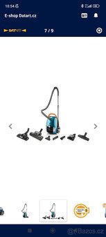 Podlahový vysavač ETA Avanto 3519 90010 modrý - 2