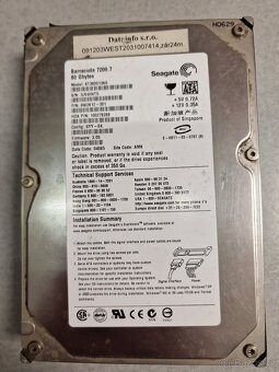 rozne hdd od 80GB - 750GB - 2