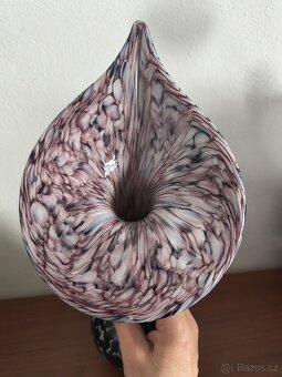 Vintage skleněná váza - 2