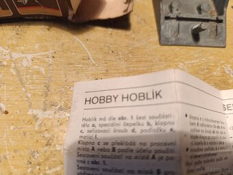 Hobby Hoblík NAREX + břity - 2