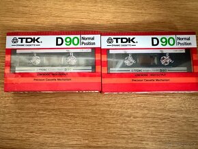 Prodám TDK D90 a Maxell 90 - 2