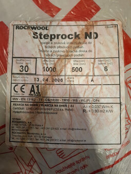 Izolace tepelná Rockwool Steprock ND 30 + 50mm - 2