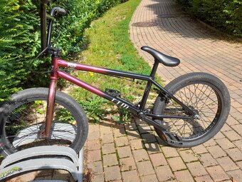 BMX kolo CTM POP Hi-Ten 2021, černá/fialová - 2