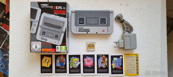 NEW Nintendo 3DS limitovaná edice Super Nintendo SNES+MARIO - 2