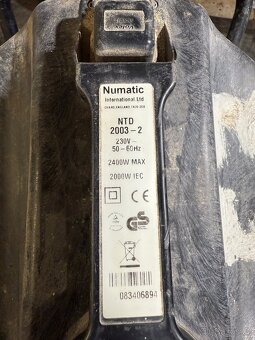 Průmyslový vysavač Numatic NTD 2003-2 - 2