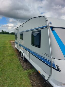 Prodám karavan Hobby 610 TFM, r.v.1994 + stan. - 2