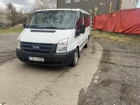 Ford Transit L1H1 AC, 9 MÍST, 2.2 TDCI 63kw Nová STK - 2