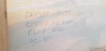 Obraz 40x50 olej. D. Kapustková - 2