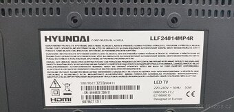 Full HD LED TV HYUNDAI + set top box DVB-T2 - 2