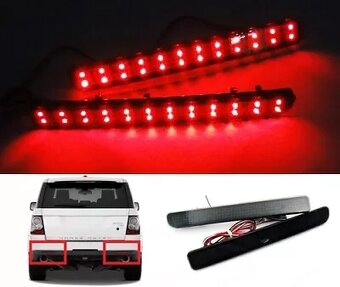 Land Rover Discovery 4 kouřové odrazky s LED pozičním světle - 2